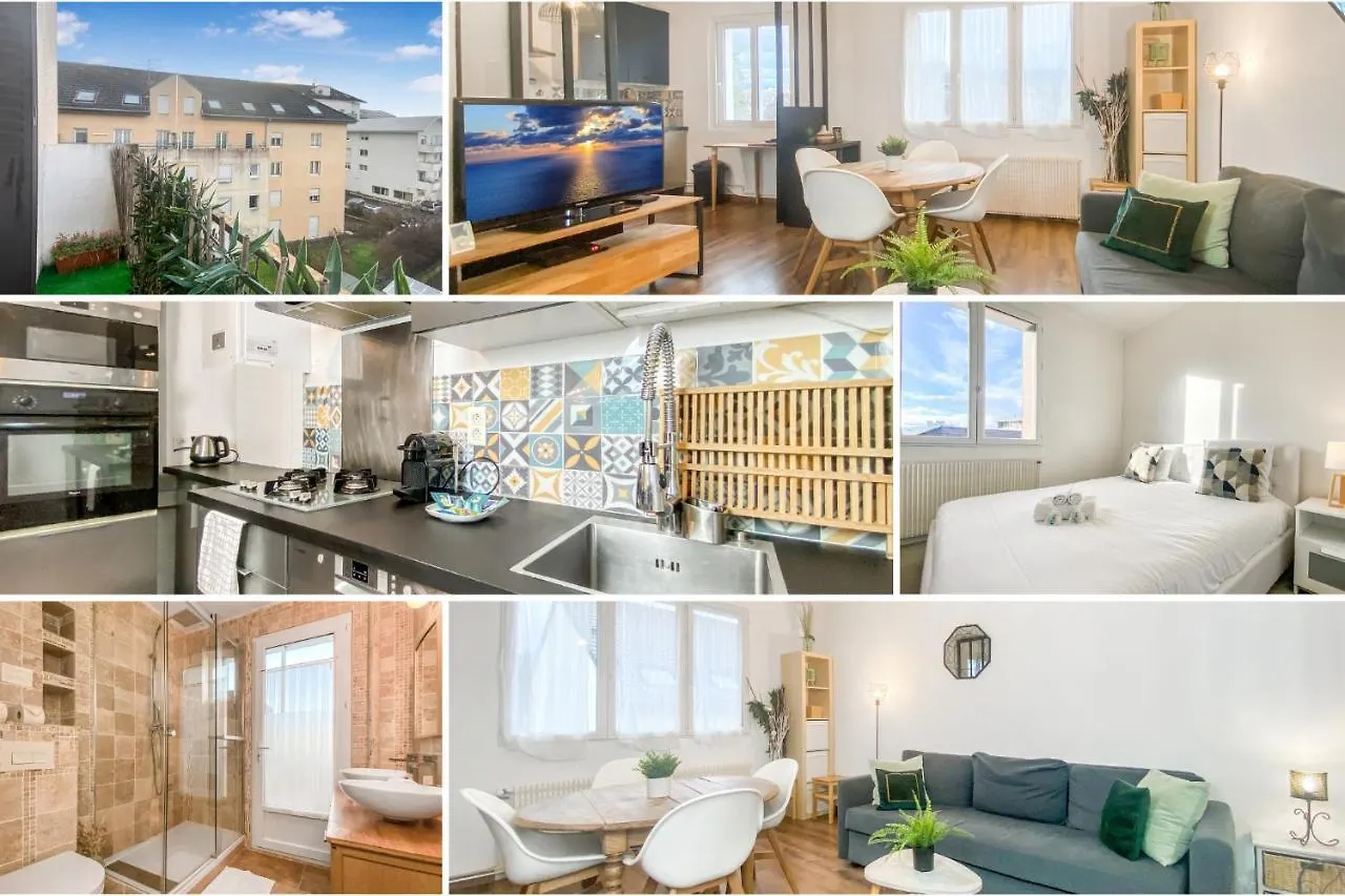 Homey Hanna - Au Pied Du Tram / Parking Gratuit / Balcon Prive / Wifi Gratuit Annemasse